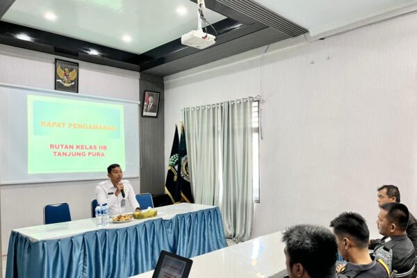 Pengenalan dan Penguatan Pengamanan, Ka.KPR baru Pimpin Rapat Dinas Jajaran Petugas Pengamanan