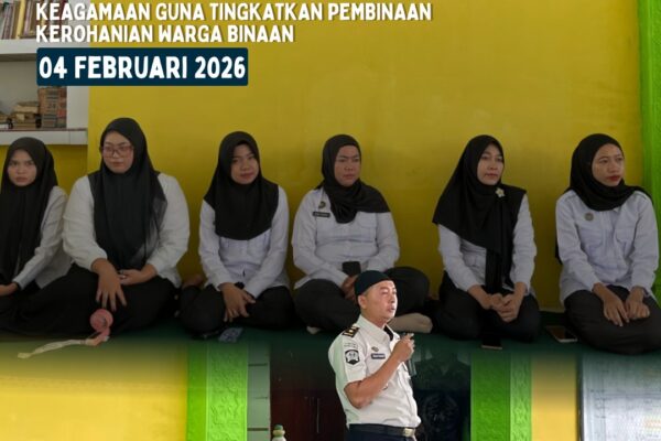 Peringati Isra Mi’raj 1447 Hijriah, Rutan Tanjung Pura Gelar Perlombaan Keagamaan