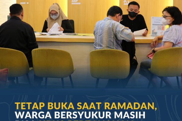 Tetap Buka Saat Ramadan, Warga Bersyukur Masih Bisa Urus Pertanahan di Hari Libur