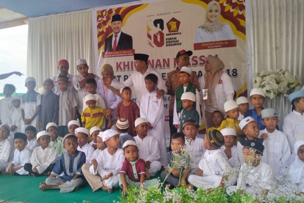 Rayakan HUT ke- 18, Gerindra Fakfak Gelar Khitanan Massal : ” Kompak, Bergerak, dan Berdampak “