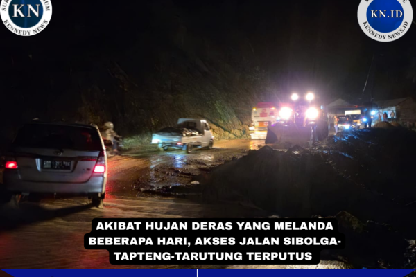 Warga Sibolga Tapteng Sempat Merasa Gelisah, Akibat Akses Jalan Sibolga-Tarutung Terputus