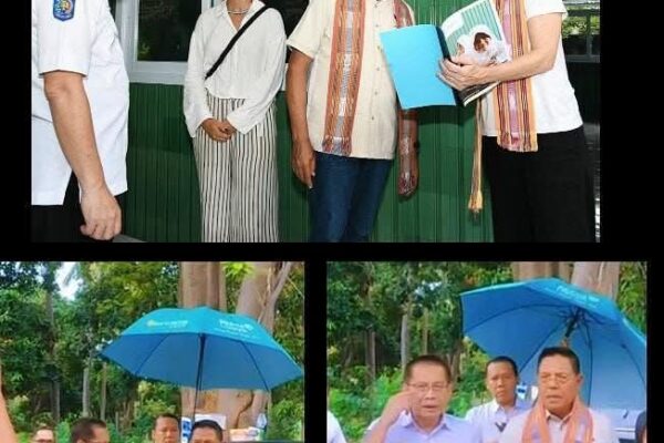 Jaga RKB Ramah Lingkungan, Lima Kelas Baru di SDN 2 Gunung Malang DIresmikan, Romantis Bupati dan Wabup di Sorot