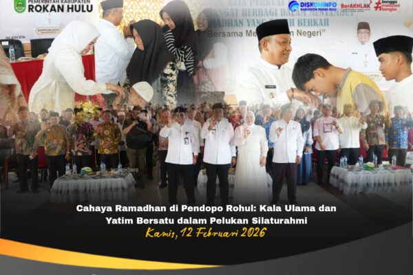 Cahaya Ramadhan di Pendopo Rohul: Kala Ulama dan Yatim Bersatu dalam Pelukan Silaturahmi