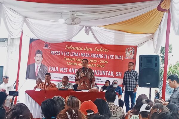 Reses V Masa Sidang II, Paul Mei Anton Simanjuntak Serap Aspirasi Warga Dapil 3