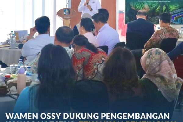 Wamen Ossy Dukung Pengembangan Kawasan TSTH2, Tekankan Pentingnya Kepastian Tanah dan Tata Ruang