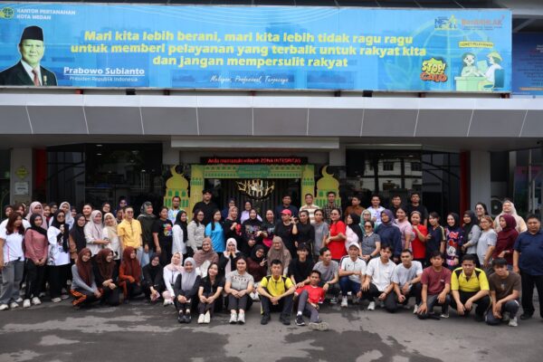 Kantor Pertanahan Kota Medan Rutin Gelar Senam Sehat, Jaga Kebugaran dan Semangat Kerja Pegawai