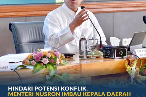 Hindari Potensi Konflik, Menteri Nusron Imbau Kepala Daerah dan Masyarakat Se-NTB Gotong Royong Mutakhirkan Data Pertanahan
