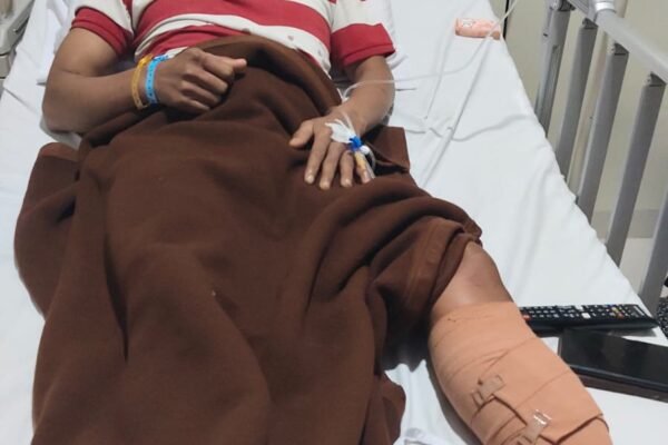 Anggota Paguyuban keluarga pedagang bakso nusantara korwil medan Jadi Korban Pembacokan Geng Motor di Simpang Gaperta