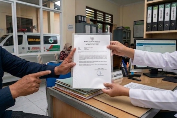 WAKIL KETUA DPD LSM PEDANG KEADILAN PERJUANGAN KAB. SIMALUNGUN TOLAK TTD KLARIFIKASI KEPALA PUSKESMAS PEMATANG BANDAR: ALASAN MASIH KOMPROMI KELUARGA & LAYAN AMBULANCE LAKA LANTAS TIDAK DIBERIKAN