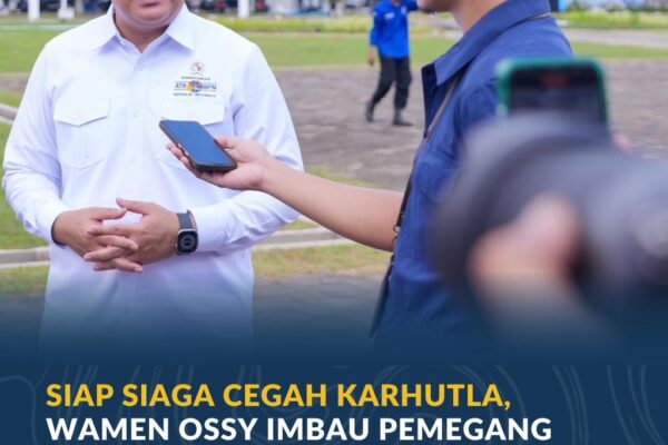 Wamen ATR/BPN Tekankan Pencegahan Karhutla di Lahan HGU