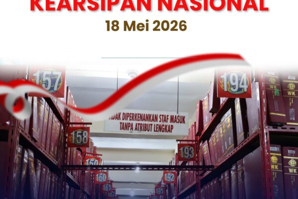 Kantor Pertanahan Kota Medan Ucapkan Selamat Hari Kearsipan Nasional