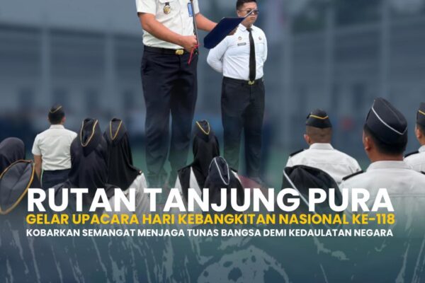 Rutan Tanjung Pura Gelar Upacara Harkitnas ke-118, Kobarkan Semangat Jaga Tunas Bangsa