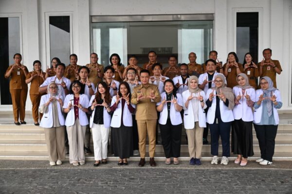 Bupati Humbahas Ramah Tamah Bersama Dokter Internship