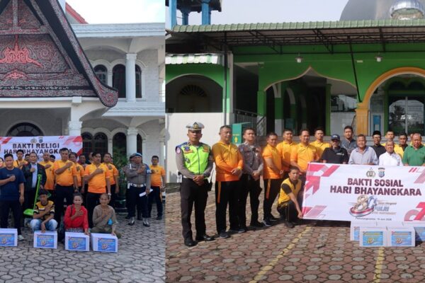 Polres Pematangsiantar Peduli Lintas Agama, Baksos di Gereja HKI dan Masjid Al-Hidayah, Kapolres: Wujud Nyata Kehadiran Polri
