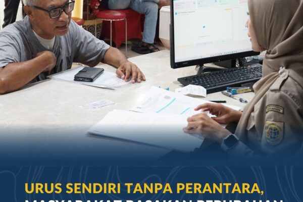 Urus Sendiri Tanpa Perantara, Masyarakat Rasakan Perubahan Layanan Pertanahan