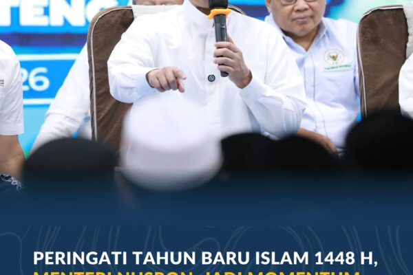 Peringati Tahun Baru Islam 1448 H, Menteri Nusron: Jadi Momentum Hijrah Menuju Perbaikan