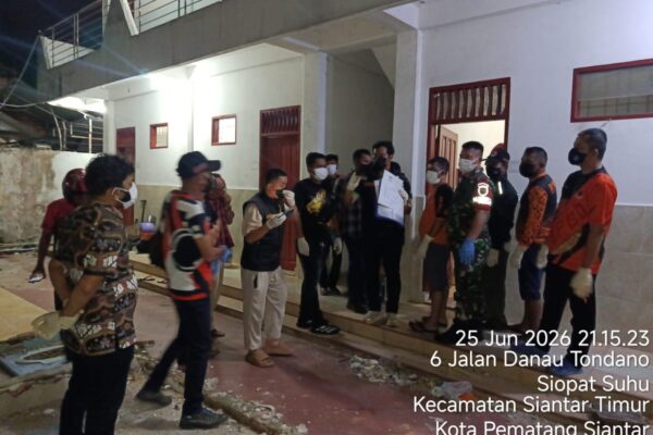 Saksi Mentari Cium Bau Busuk, Polsek Siantar Timur Cek TKP Temuan Mayat di Rumah Kos, Korban Idap Asma dan Asam Urat
