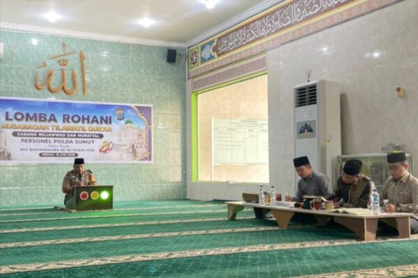 Polres Pematangsiantar Borong Juara di Lomba MTQ Polda Sumut, AIPDA Fadlan Fahmi dan Brigadir Mayang Mentari Sari