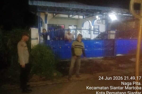 M Laporkan Keributan Remaja via CC 110, Polsek Siantar Martoba Langsung Turun ke TKP dan Beri Himbauan