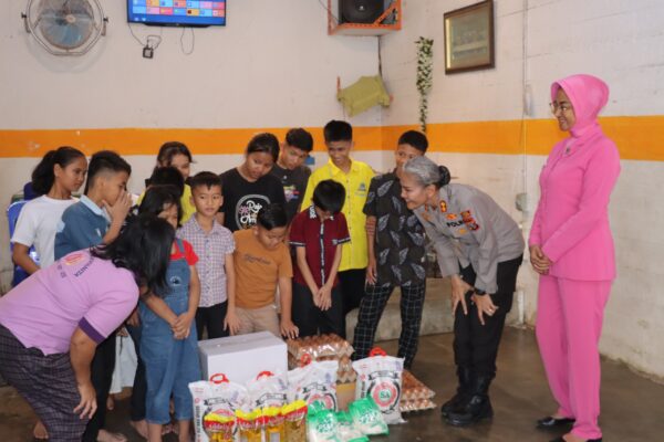 Polres Pematangsiantar Peduli Anak Yatim, Baksos di Panti Asuhan Elim dan Grace House Sambut HUT Bhayangkara Ke 80