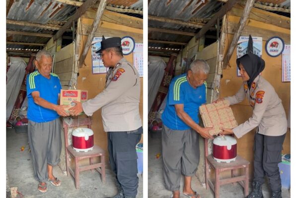 Kepedulian di Tengah Keterbatasan, Bapak Martua Siagian (75) di Martimbang Terima Kunjungan Kasih dan Bantuan Sosial
