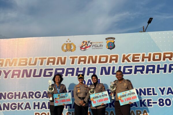 Polres Pematangsiantar Borong Juara di Pekan Olahraga dan Rohani Polda Sumut, Kapolda Beri Piala dan Dana Pembinaan