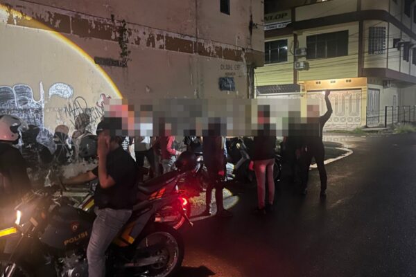 Patroli Rutin Polres Pematangsiantar, Timsus Dayok Mirah Cegah Penyakit Masyarakat di Malam Hari