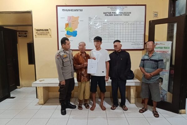 Polsek Siantar Timur Respon Cepat Dini Hari, Keributan di Jalan Kesatria Berakhir Damai