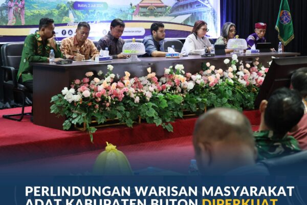 Perlindungan Warisan Masyarakat Adat Kabupaten Buton Diperkuat melalui Pengadministrasian dan Pendaftaran Tanah Ulayat