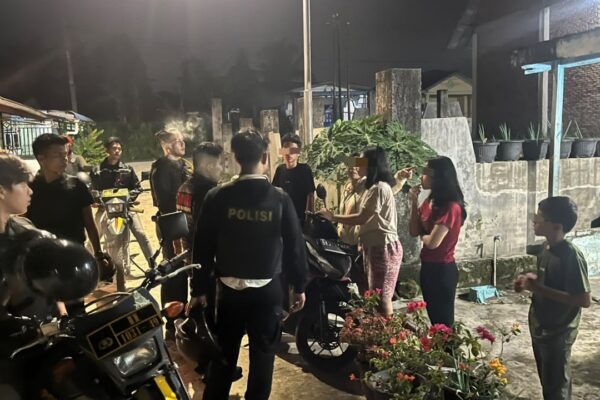 Polres Pematangsiantar Genjot Patroli Malam, Timsus Dayok Mirah Sita 3 Sepeda Motor Knalpot Brong