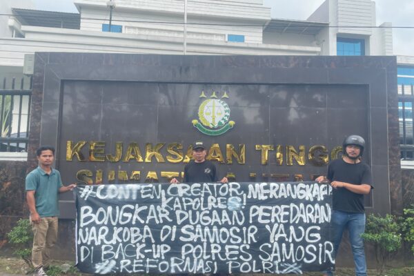GEMAPEDES Desak Polres Samosir Terbuka, Sebut Informasi Kasus Narkoba Baru Mencuat Setelah Desakan Mahasiswa