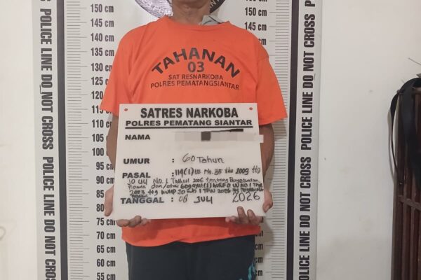 Polres Pematangsiantar Amankan Residivis Zu, Sabu 3,12 Gram Disita, Pelaku Mengaku dari L di Belakang BPK