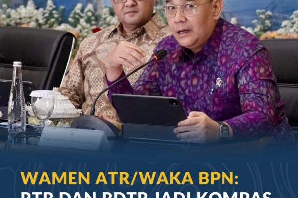Wamen ATR/Waka BPN: RTR dan RDTR Jadi Kompas Pembangunan di Bali