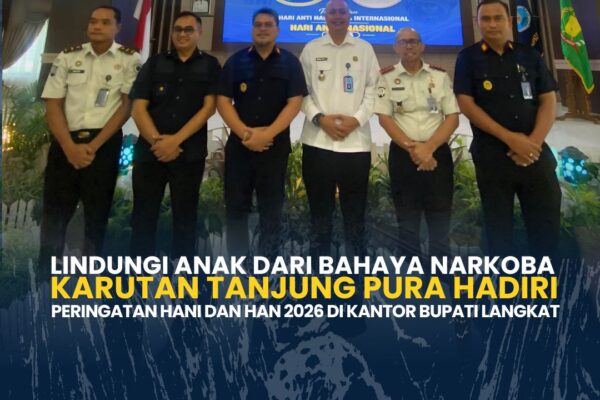 Karutan Tanjung Pura Hadiri Peringatan HANI dan HAN 2026, Perkuat Komitmen Lindungi Anak dari Bahaya Narkoba