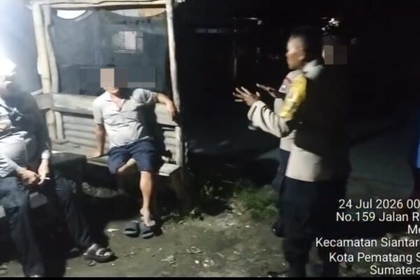 Polsek Siantar Timur Respon Cepat, Aduan Warga di Jalan Renville Ditindaklanjuti Dini Hari