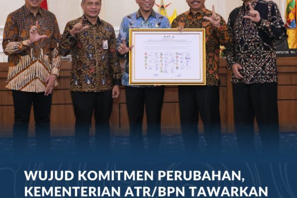 Wujud Komitmen Perubahan, Kementerian ATR/BPN Tawarkan Optimalisasi Kerja Sama dengan Pemda Se-Lampung