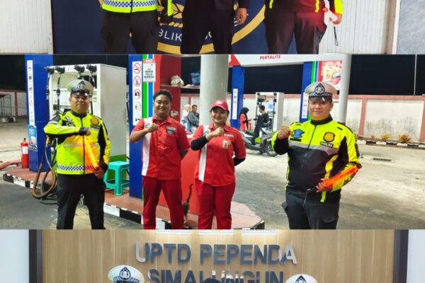 Lapas, SPBU, dan UPTD Jadi Sasaran, Satlantas Polres Simalungun Patroli Malam Cegah Gangguan Kamtibmas
