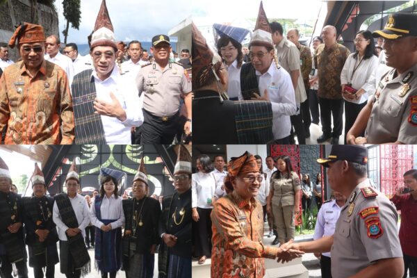 Disambut Ulos Pamoting dan Pakaian Adat, Wamenkes RI Tinjau Tracing TBC Terintegrasi CKG di Simalungun