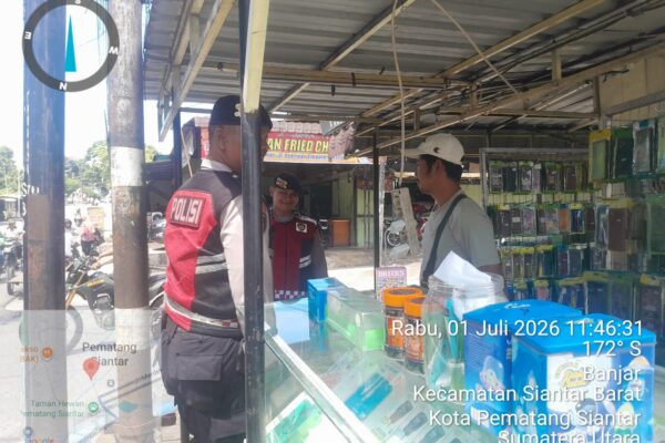 Sat Samapta Polres Pematangsiantar Patroli R4, Antisipasi 3C di Wilayah Hukum Pematangsiantar