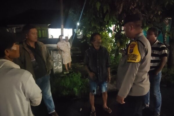 HS Laporkan Pelemparan Rumah via CC 110, Polsek Siantar Marihat Amankan JS yang Dalam Kondisi Mabuk