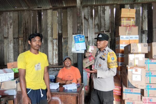 Polsek Siantar Timur Gelar DDS, Kapolsek: Warga Diimbau Jauhkan Bahan Mudah Terbakar di Musim Panas