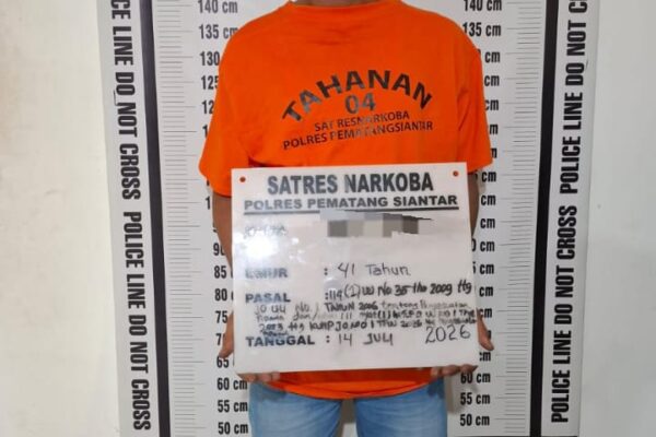 Polres Pematangsiantar Amankan Residivis S, Sabu dan Ganja Disita dari Dashboard Motor dan Kotak Rokok