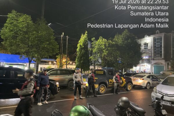 Polres Pematangsiantar Gelar Patroli BLP, Cegah Balap Liar, Knalpot Brong, dan Gangguan Kamtibmas