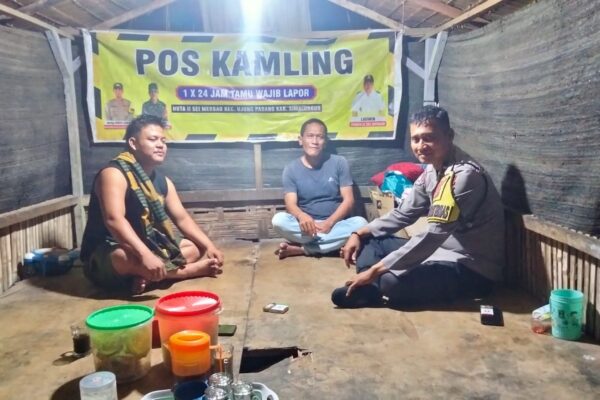 Polsek Bosar Maligas: Ronda Malam Bukan Sekadar Jaga Keamanan, Tapi Wujud Gotong Royong Warga
