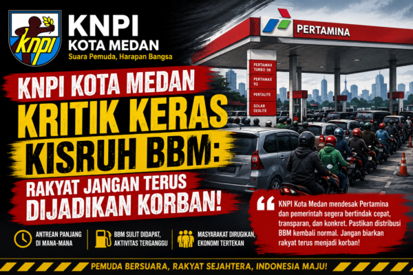 KNPI Kota Medan Kritik Keras Kisruh BBM: Rakyat Jangan Terus Dijadikan Korban