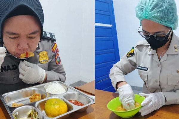 Nasi, Ikan, Tahu, hingga Buah Diperiksa, Dokkes Polres Simalungun Pastikan Makanan Bergizi Aman Dikonsumsi