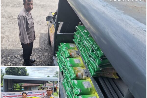 Polsek Siantar Marihat Gelar GPM, Kapolsek: Ciptakan Stabilitas Pasokan dan Harga Pangan di Wilayah Hukum