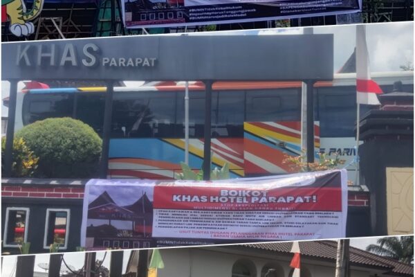 AMPDT Bentang 1.000 Spanduk di 7 Wilayah, Desak Audit Khas Hotel Parapat soal Limbah, Pajak, dan Hak Pekerja