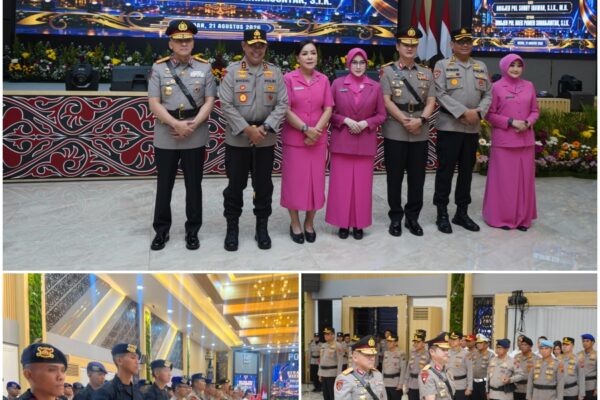 Kapolda Sumut Pimpin Sertijab Wakapolda, Dansat Brimob Kombes Rendra Salipu Hadir Dukung Sinergitas
