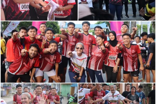 Kapolres AKBP Sah Udur dan Wali Kota Wesly Silalahi Hadiri Fun Run 8.1K, Forkopimda Kompak Dukung Kegiatan Positif